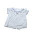 A White Short Sleeve Tops from Chloe in size 12-18M for girl. (Front View)