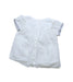 A White Short Sleeve Tops from Chloe in size 12-18M for girl. (Back View)