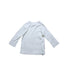 A White Long Sleeve T Shirts from Mides in size 6-12M for neutral. (Back View)