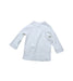 A White Long Sleeve Tops from Mides in size 6-12M for neutral. (Front View)