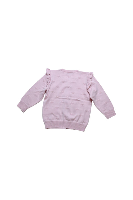 A Pink Cardigans from Ralph Lauren in size 6-12M for girl. (Back View)