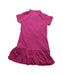 A Pink Short Sleeve Dresses from Moncler in size 6T for girl. (Back View)