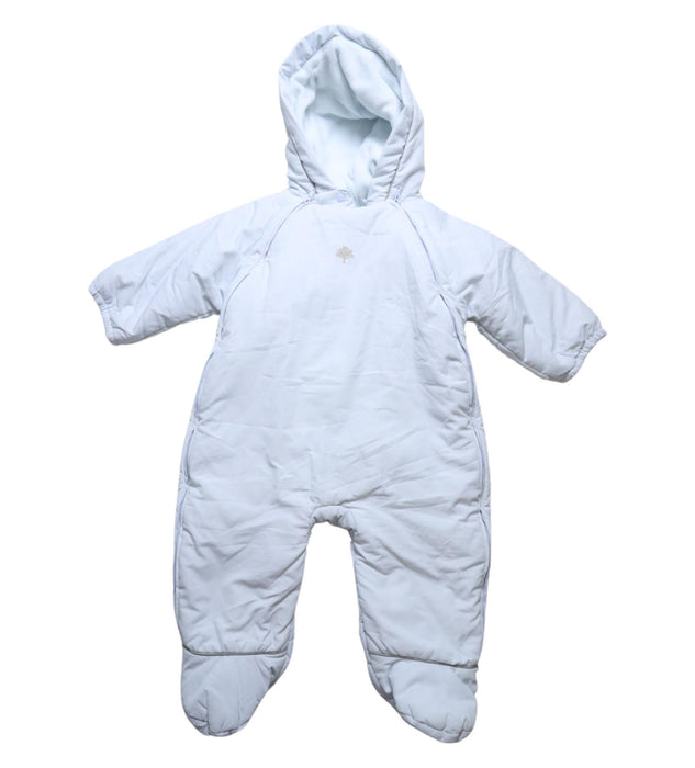 A Blue Snowsuits from Jacadi in size 6-12M for neutral. (Front View)