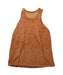 A Orange Sleeveless Dresses from Tinycottons in size 8Y for girl. (Front View)