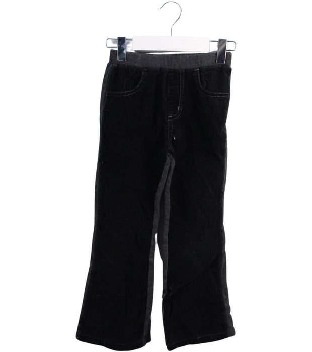 A Black Casual Pants from Comme Ca Ism in size 4T for girl. (Front View)