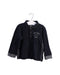 A Navy Long Sleeve Polos from Armani in size 2T for boy. (Front View)