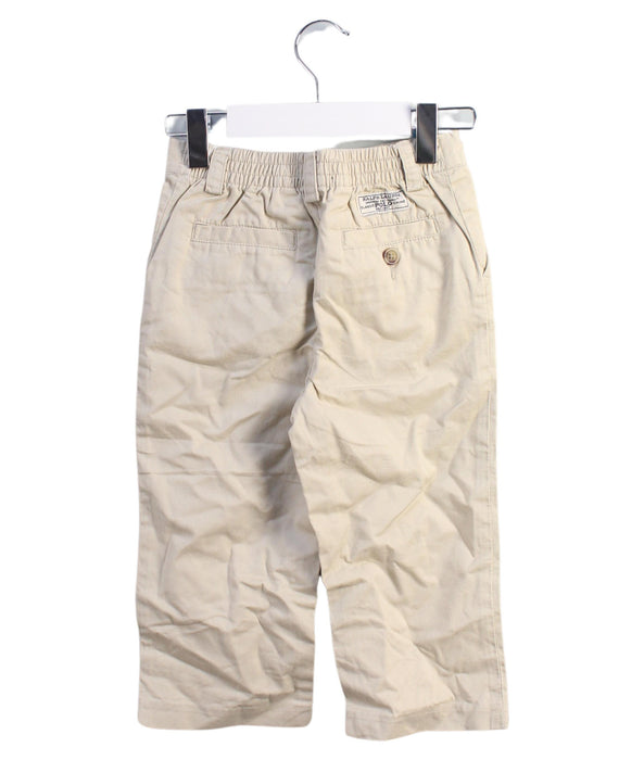 A Beige Casual Pants from Polo Ralph Lauren in size 2T for boy. (Back View)