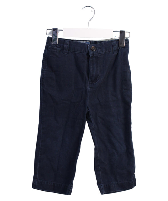 A Blue Casual Pants from Polo Ralph Lauren in size 12-18M for boy. (Front View)