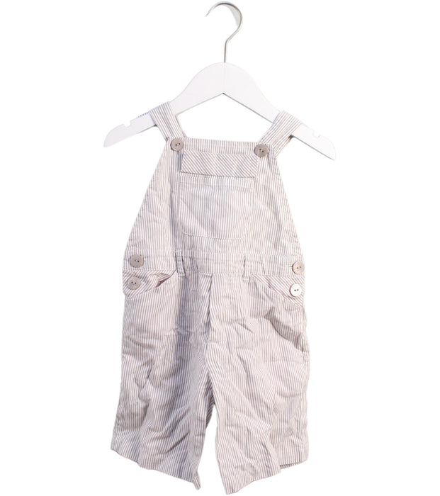 A Grey Long Overalls from Jacadi in size 4T for boy. (Front View)