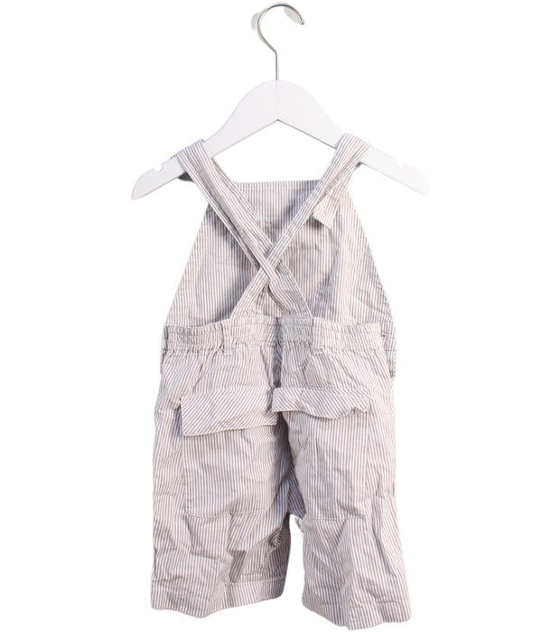 A Grey Long Overalls from Jacadi in size 4T for boy. (Back View)