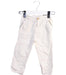 A White Casual Pants from DPAM in size 6-12M for boy. (Front View)