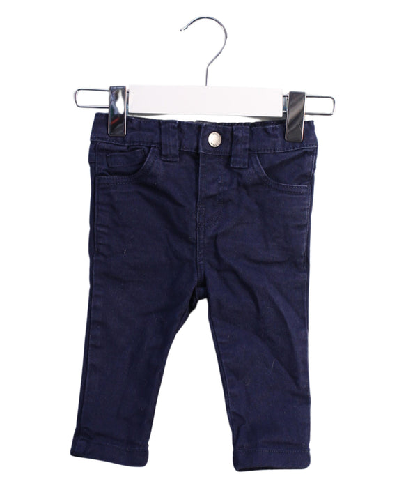 A Blue Jeans from DPAM in size 3-6M for boy. (Front View)