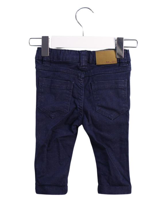 A Blue Jeans from DPAM in size 3-6M for boy. (Back View)