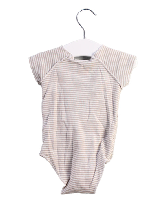 A Brown Bodysuits from Natalys in size 0-3M for girl. (Back View)