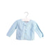 A Blue Cardigans from Jacadi in size 3-6M for girl. (Front View)