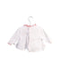 A White Long Sleeve Dresses from Chateau de Sable in size 3-6M for girl. (Back View)