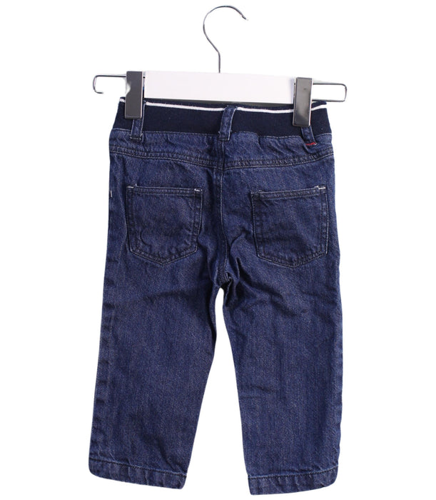 A Blue Jeans from Bout'Chou in size 3-6M for boy. (Back View)