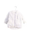 A White Lightweight Jackets from Bout'Chou in size 6-12M for girl. (Front View)