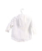 A White Lightweight Jackets from Bout'Chou in size 6-12M for girl. (Back View)