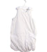 A White Sleepsacs from Bout'Chou in size 3-6M for neutral. (Front View)