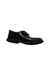 A Black Dress Shoes from Geox in size 10Y for boy. (Front View)