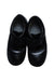 A Black Dress Shoes from Geox in size 10Y for boy. (Back View)