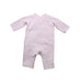 A Pink Long Sleeve Jumpsuits from Mides in size 6-12M for girl. (Back View)