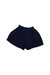 A Navy Shorts from Global  Work in size 7Y for girl. (Back View)