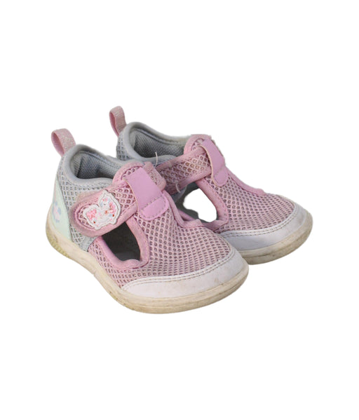 A Pink Sneakers from Dr. Kong in size 18-24M for girl. (Front View)