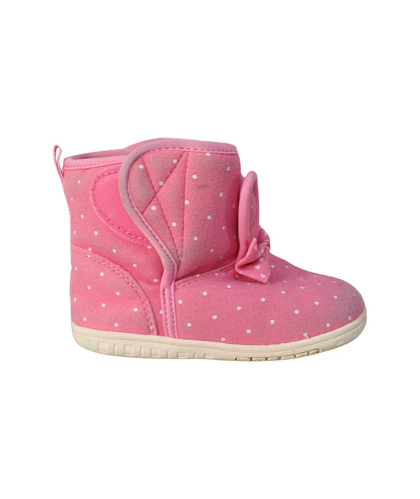 A Pink Booties from Dr. Kong in size 18-24M for girl. (Back View)