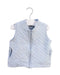 A Blue Outerwear Vests from Purebaby in size 3-6M for neutral. (Front View)