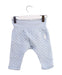 A Blue Leggings from Purebaby in size 3-6M for girl. (Back View)