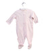 A Pink Onesies from Chicco in size 0-3M for girl. (Back View)
