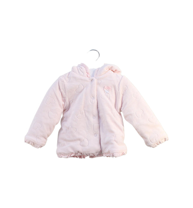 A Pink Cardigans from Chicco in size 6-12M for girl. (Front View)