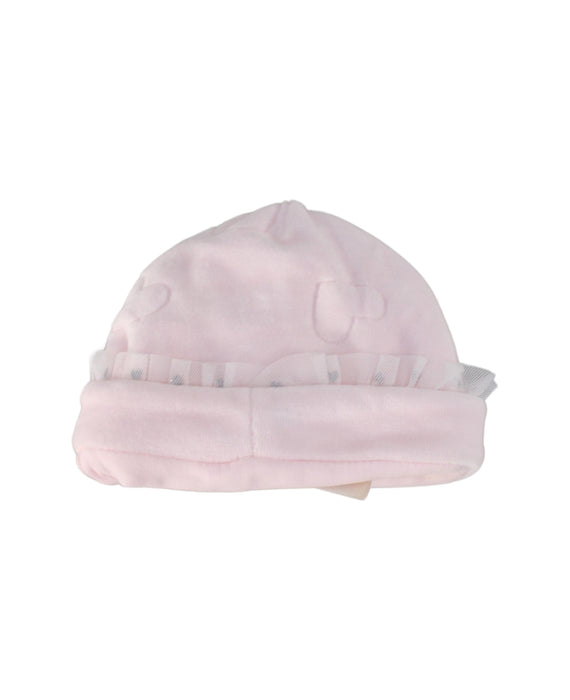 A Pink Beanies from Chicco in size Newborn for girl. (Back View)