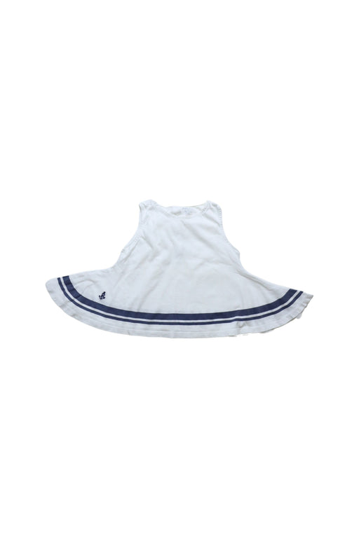 A White Sleeveless Tops from Ralph Lauren in size 18-24M for boy. (Front View)