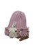 A Pink Winter Hats from MaeLi Rose in size O/S for girl. (Front View)