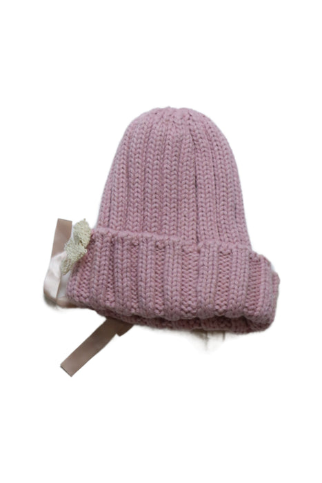 A Pink Winter Hats from MaeLi Rose in size O/S for girl. (Back View)