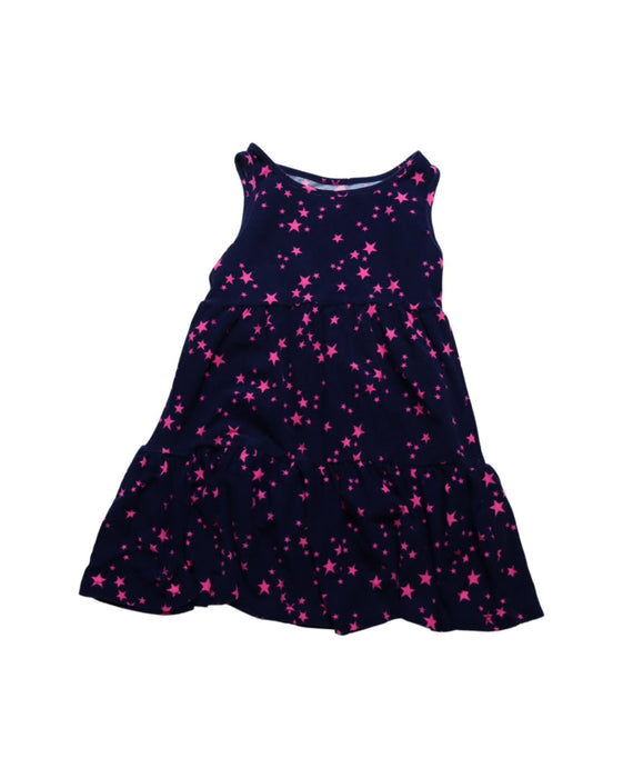 A Navy Sleeveless Dresses from Epic Threads in size 3T for girl. (Front View)