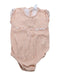 A Pink Short Sleeve Bodysuits from Seed in size 12-18M for girl. (Front View)