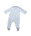 A White Onesies from Jacadi in size 0-3M for girl. (Back View)