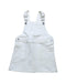 A White Overall Dresses from Seed in size 18-24M for girl. (Front View)