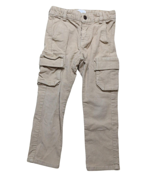 A Beige Casual Pants from Jacadi in size 4T for boy. (Front View)