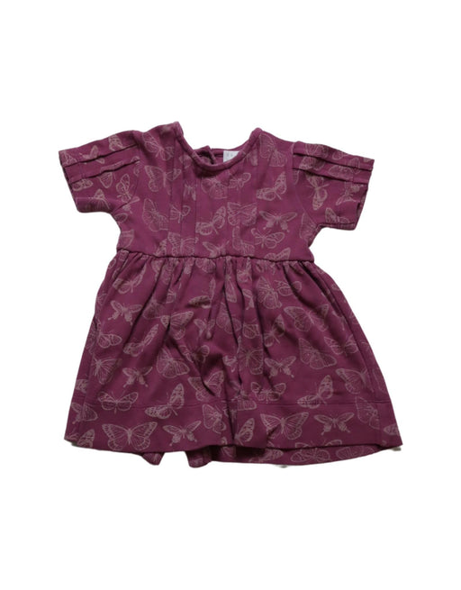 A Pink Short Sleeve Dresses from Kate Quinn in size 3-6M for girl. (Front View)