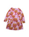 A Pink Long Sleeve Dresses from Minti in size 4T for girl. (Back View)