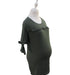 A Green Short Sleeve Dresses from Mamalicious in size S for maternity. (Front View)