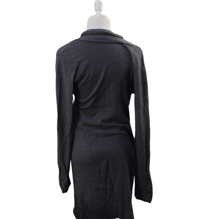 A Grey Nursing Dresses from Noppies in size S for maternity. (Back View)