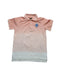 A Pink Short Sleeve Polos from Velveteen in size 6T for boy. (Front View)