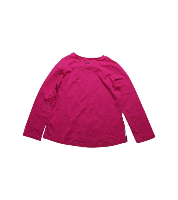 A Pink Long Sleeve Tops from Catimini in size 5T for girl. (Back View)