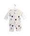 A Multicolour Long Sleeve Rompers from Mides in size 0-3M for boy. (Front View)